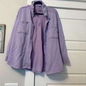 aerie Lavender Utility Jacket